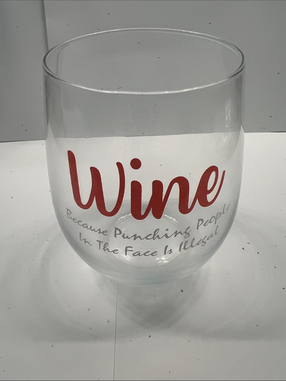 Mother’s Day/Christmas/Birthday/Humor Stemless Drinking Glass